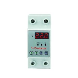 New Cheap LED Over and Under Voltage protector device 63A 40A