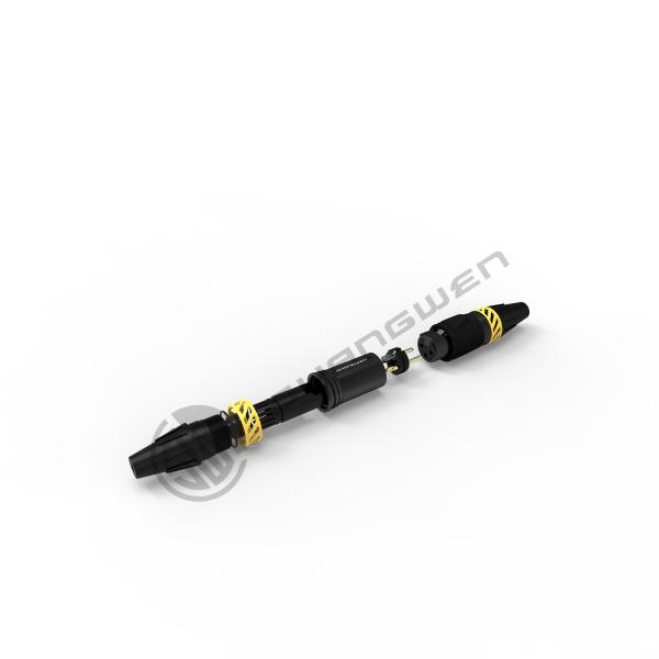Mini XLR 5 Pin Connector Outdoor Male And Female Plug Connector Waterproof