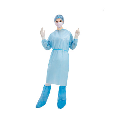 China SGS Medical Isolation Gowns , Non Woven Patient Gown Class II wholesale