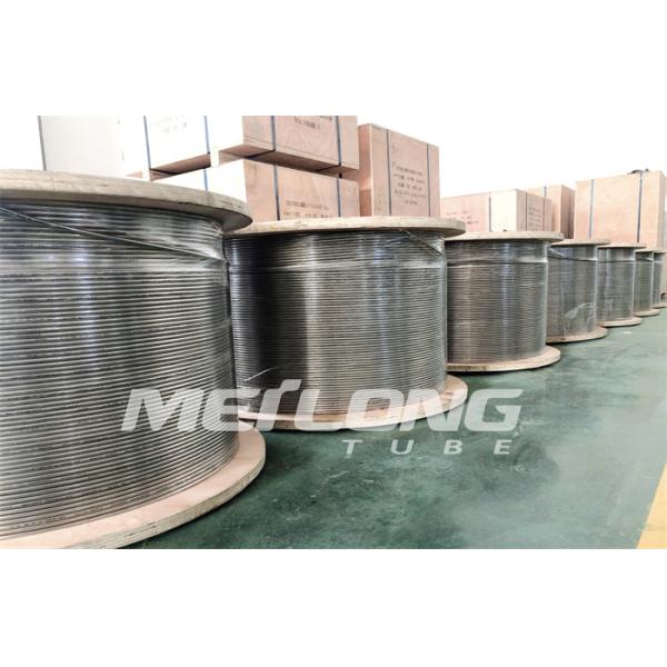 Stainless Steel 316L Capillary Chemical Injection Line Stainless Steel Coiled