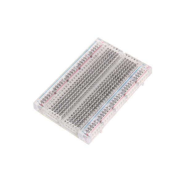 Electronic 400 Point Breadboard Solderless Transparent