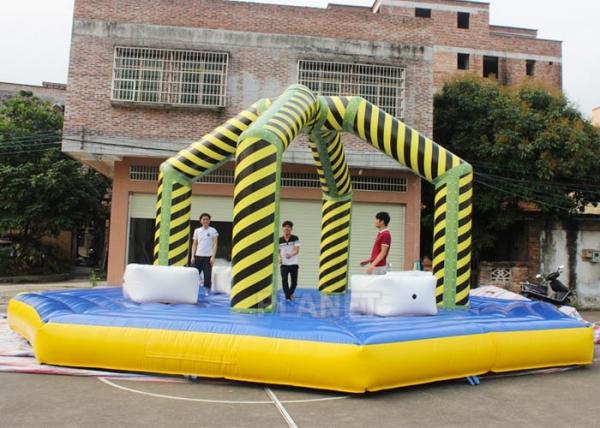 Quality Gauntlet Challenge Wrecking Ball Inflatable Wipeout Game Easy Assembly for sale