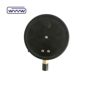 150mm 6" Precision Pressure Gauge Bottom Connection Black Steel