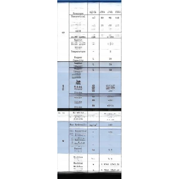 Customizable 45T Plastic Fan Injection Molding Machine Vertical