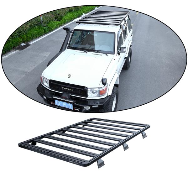 Payment T/T Process Laser Cutting Powder Coated Aluminum Alloy Roof Basket for LC76