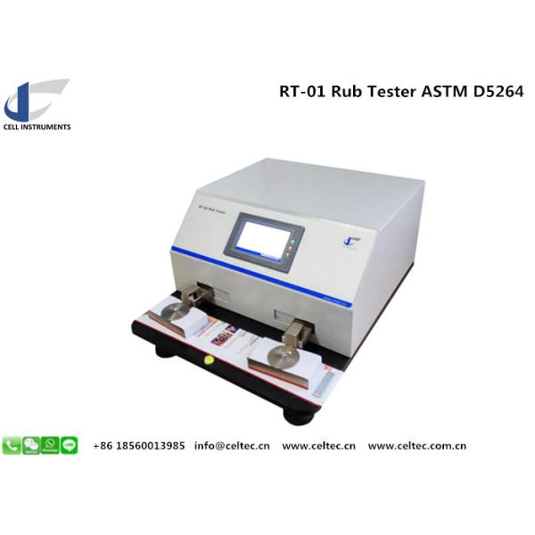 Textile fabric cloth rub tester ASTM D5264 ink abrasion resistance tester