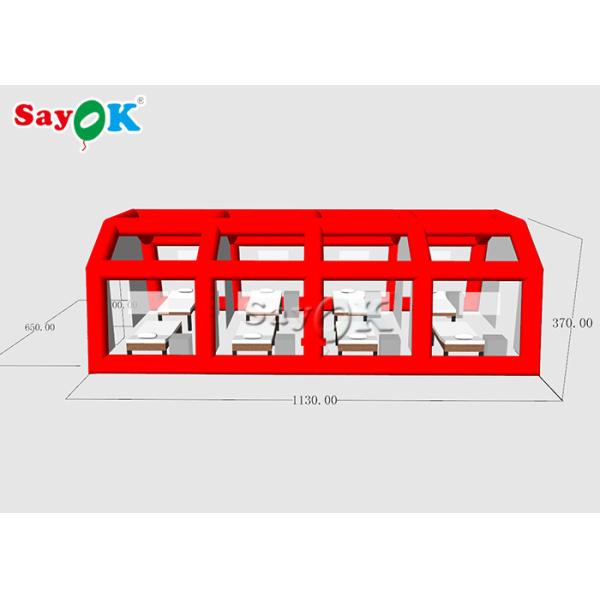 Inflatable Pole Tent Customized Size Inflatable Field Hospital Oxygen Tent To Set Patients Fast Built