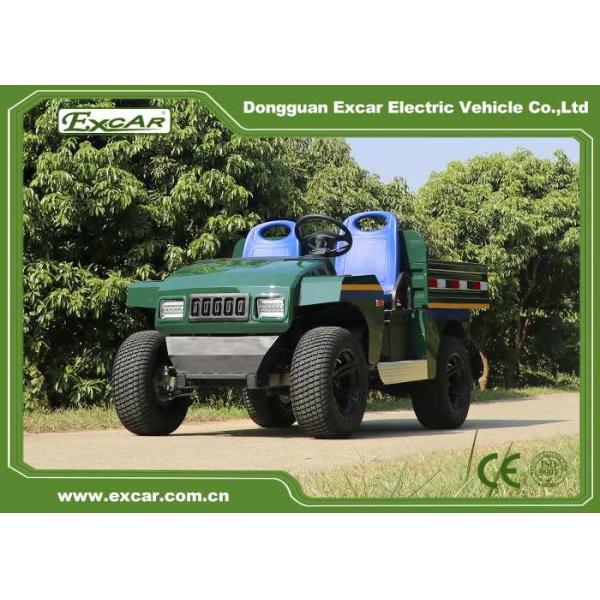 Aluminum Chassis Electric Golf Carts With Cargo Lithium Ion Battery 150ah