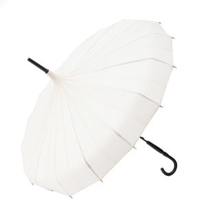 16 Ribs Special Retro Pagoda Umbrella ABS Hook Handle