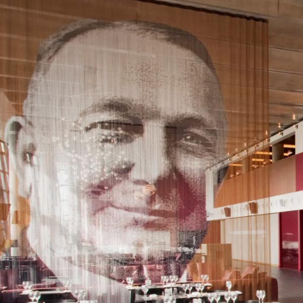 Rust Free Aluminium Chain Curtain Fire Resistant Lightweight