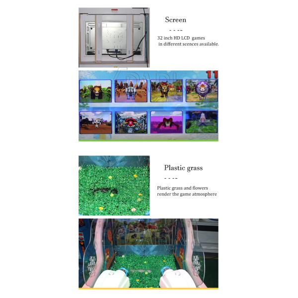 Pump King Monsters Water Shooting Machine Big water jet arcade video games ticket machine