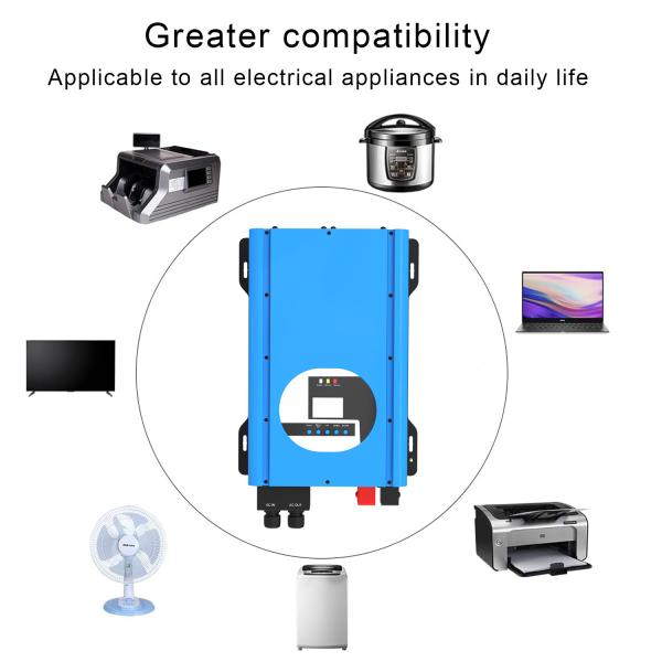 3KW Pure Sine Wave Inverter Bidirectional Grid Connected Inverter With LCD Display
