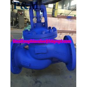 DIN PN40 GS-C25 bellows globe valve