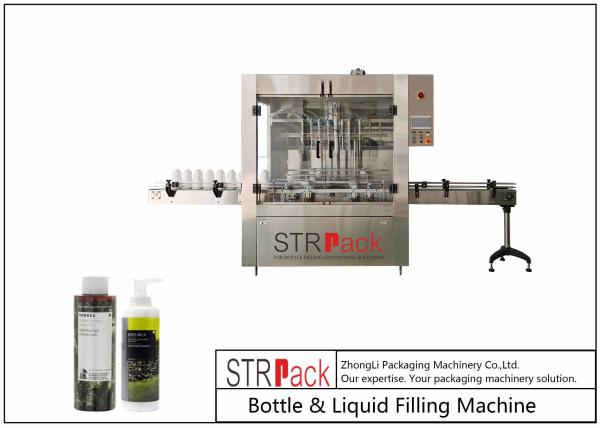 Quality Automatic Bottle & Liquid Filling Machine For Liquid Products With 8, 10, 12, 14 or 20 Filling Nozzles. for sale