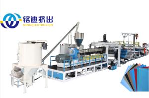 Single / Twin Screw PET Sheet Extrusion Line For Cup Body Sheet 820mm