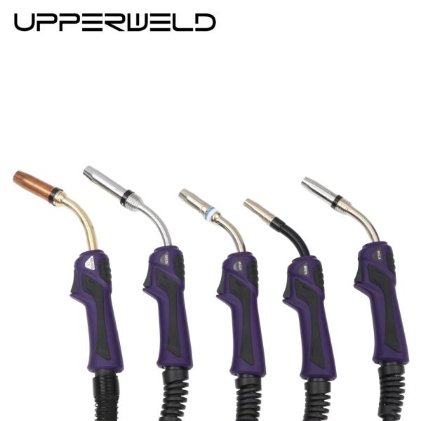 Customized OBM Support Purple 25AK Air Cooled MIG Welding Torch with Euro Connector