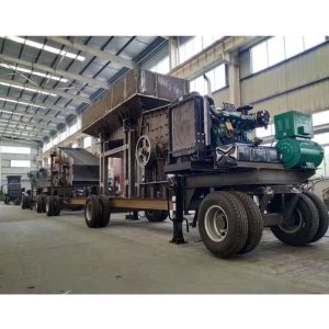 China Mobile Crushing And Screening Equipment For Quarry Stone Produce wholesale