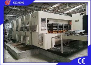 China 1632 Automatic 3 Color Flexo Printer Slotter Die Cutter Vibration Stacker wholesale