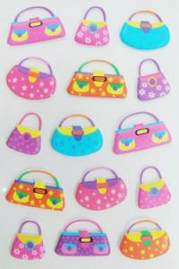 China Pretty Handbag Design 3D Foam Stickers For Room Decor OEM & ODM Available wholesale