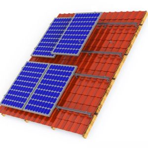 China OEM Pitched Solar Tile Bracket Solar Panel Mounting Structure wholesale