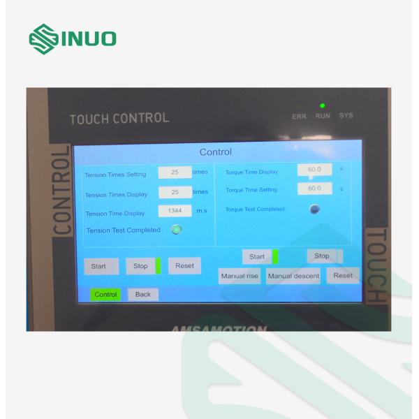 Electric Vehicle Connector Cable Anchorage Pull Force and Torque Test Equipment