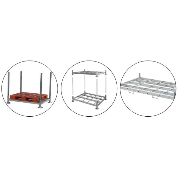 Steel Post Pallet Rack