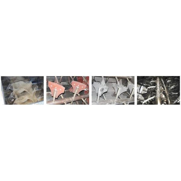 Easy Operation Double Shaft Concrete Mixer / Sand Mixer / Fly Ash Cement Mixer