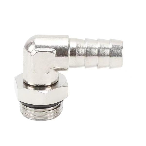 Cylindrical Head Code TBT-PL Quick Coupler for Metal Angle Copper Threaded Joints