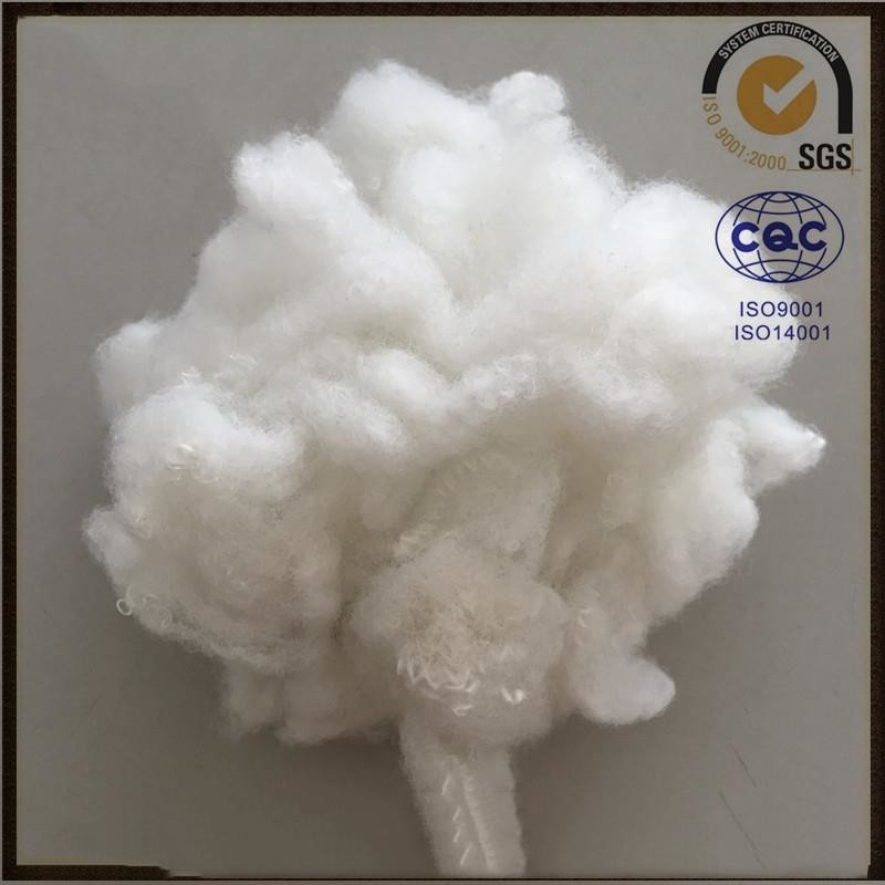 Sofa Stuffing Conjugated Polyester Staple Fiber Abrasion Resistant