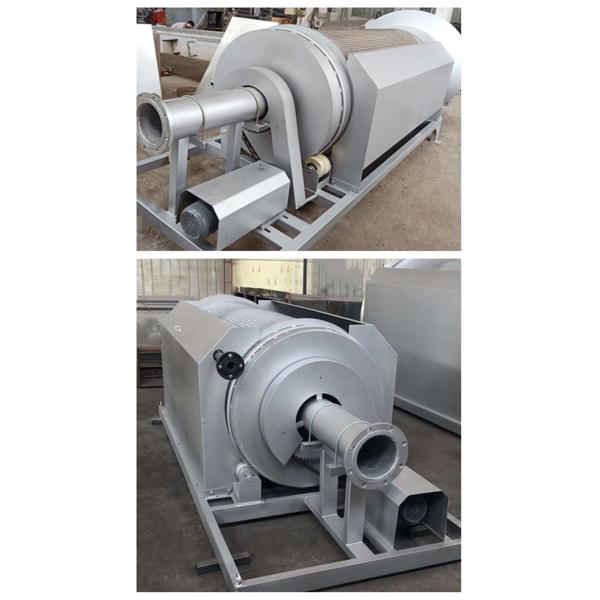 Rotary Drum Filter for 0.1-0.5 mm Juice Beverage and Industrial Wastewater Filtration