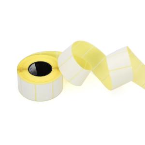 China Water / Hot Melt Glue Thermal Label Paper Roll Self Adhesive Label wholesale