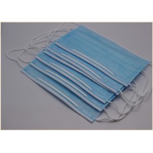Skin Friendly Disposable 3 Ply Face Mask Excellent Bacterial Filtration