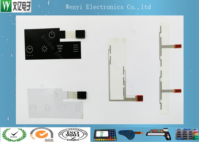 China ITO Conductive Capacitive Touch Sensor Switch Membrane Flexible Circuit wholesale