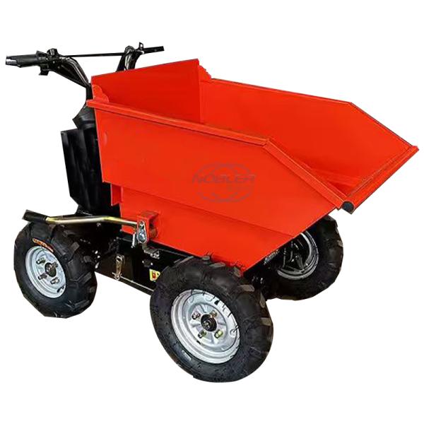 User Friendly Foldable Rear Pedal 300KG Electric Mini Dump Truck For Convenient And Labor Saving Operation