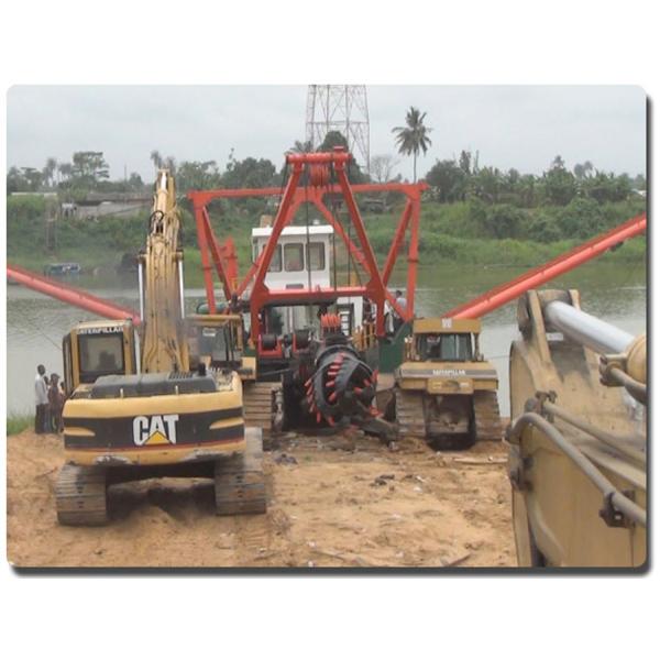 6 inch to 24 inch Cutter Suction Mud Dredging Boat for Heavy Duty Dredging Tasks and Dredging Solutions