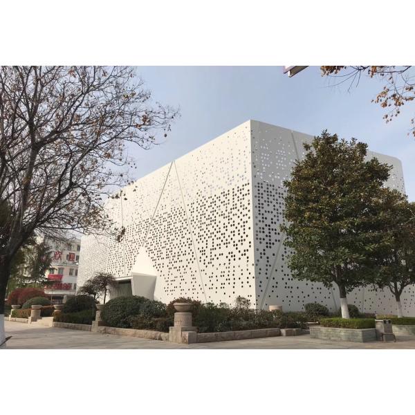 Insulation Fluorocarbon Aluminum Wall Panels Exterior Self Cleaning 3.0mm For Hospital