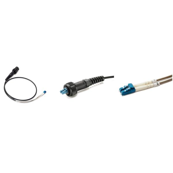 LC Plug Fiber Optic Patch Cord 7.0mm G657A1 LSZH Non-armored For LTE RRU