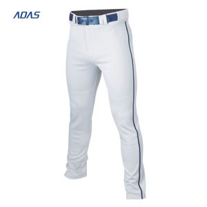 China Anti Bacterial Softball Baseball Team Wear Pinstripe Pants Custom Design wholesale