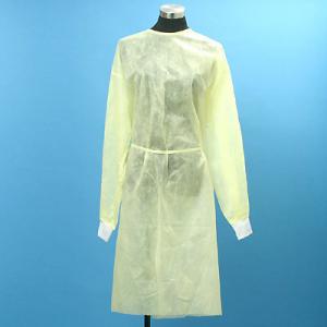 China Customized Size Disposable Isolation Gowns Blue Yellow Laboratory Health-Care Center wholesale
