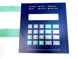 China Automatic Printing Matrix Tactile Push Button Switch Embeded Flexible Prototype wholesale
