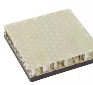 China Aluminum Fiberglass Honeycomb Panel For Top And Bottom Stone Composite wholesale