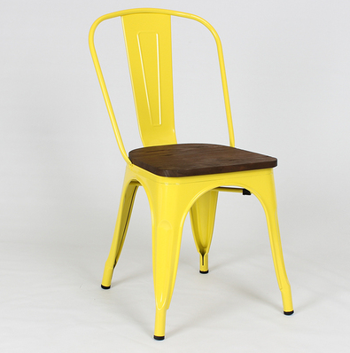 Cafe Tolix Style Dining Chairs Tolix Side Chair Stackable Metal Dining Chair