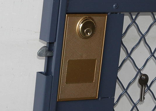 High Ventilated Wire Mesh Security Rooms , Indoor Security Cage Storage Locker