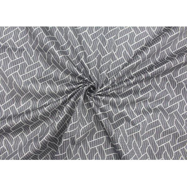 Warp Knitted Mattress Quilting Fabric Polyester Printed Customization