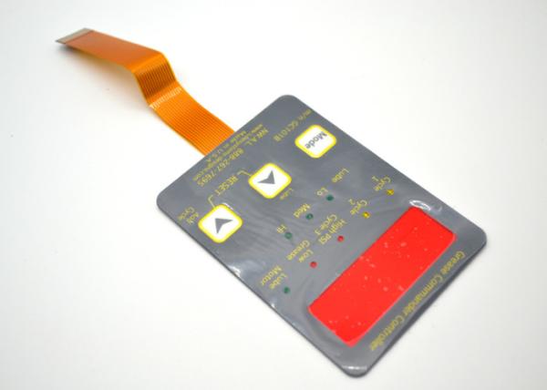Quality Professional FPC Membrane Keyboard Switch With LED Display On Surface for sale