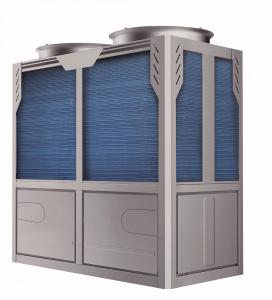 China 30kw - 130kw Air Cooled Modular Chiller Cooling Heating EVI Air Cooled Condenser wholesale