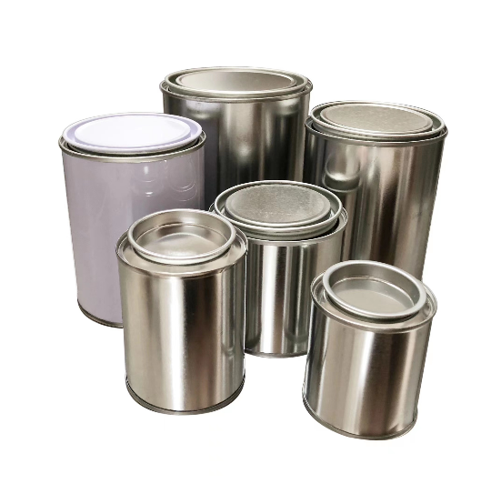 500ML 946ML Metal Stainless Steel Engine Oil Tin Can Offset Printing