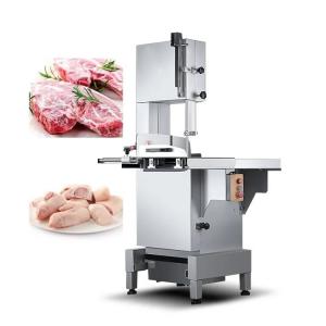 China Professional Cutting Frozen Meat Chainsaw Chicken Bone Saw Machine 220v on sale