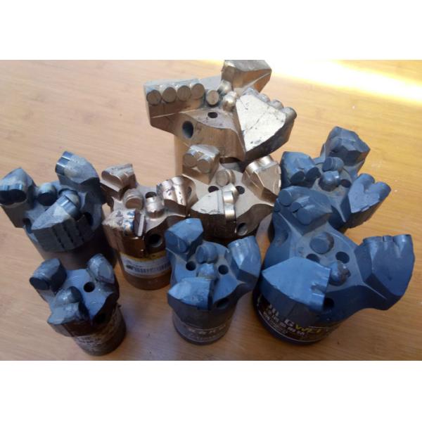 Carbon Steel Water Well Drill Bits / 3 Wings PDC Drill Bits For Underground Mining