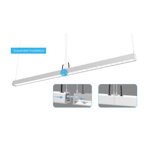 Indoor 60w LED Linear Light 1.2m 150w/M Ceiling Suspended